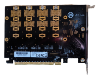 Delock PCI Express x16 4x NVMe M.2 Key M Card 89017...