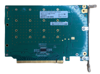 Delock PCI Express x16 Card to 4 x internal NVMe M.2 Key M